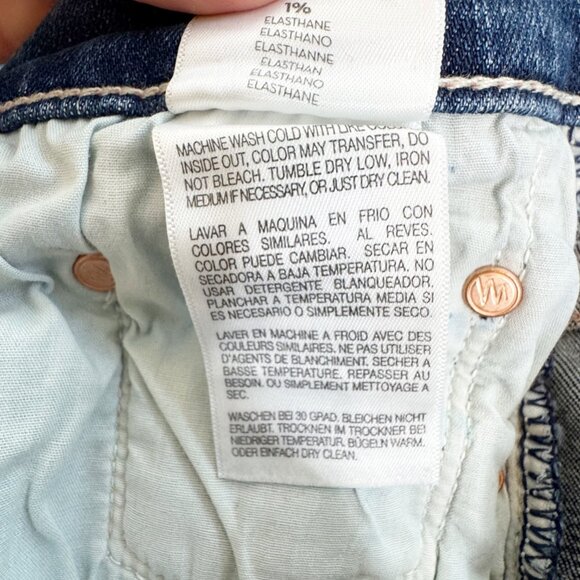 Mother The Insider Crop Step Chew Jeans | Size 29 | Dancin’ on Coals Wash - Picture 14 of 16